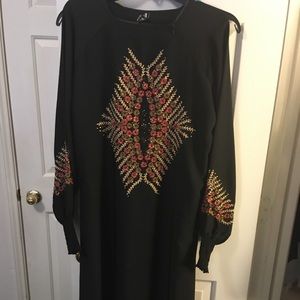 Open Front Abaya Brand New